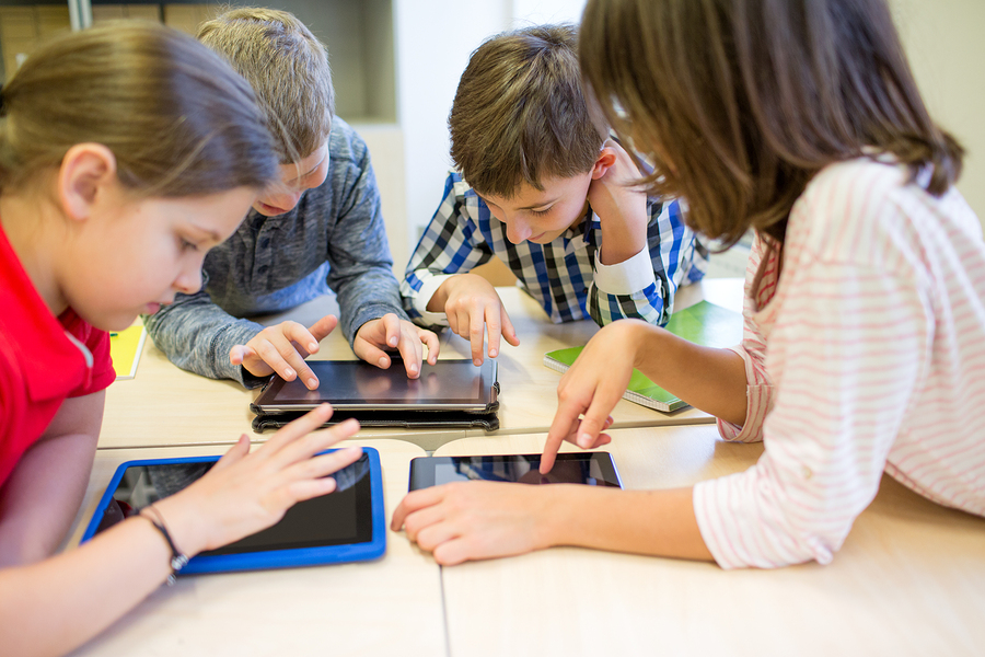 <p>Technology in the classroom.</p>
