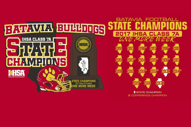 <p>Front and back red design</p>
